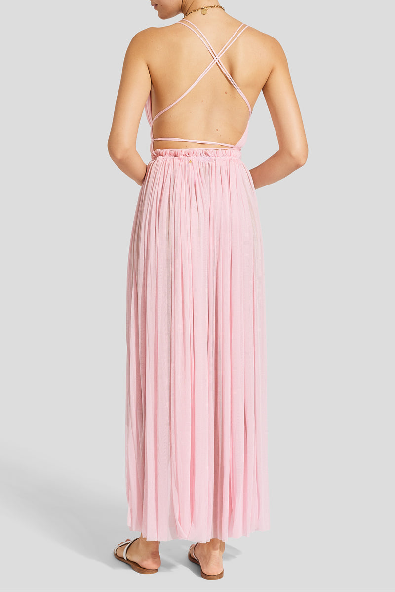 Nemea light pink dress