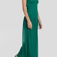 Nike emerald strapless dress