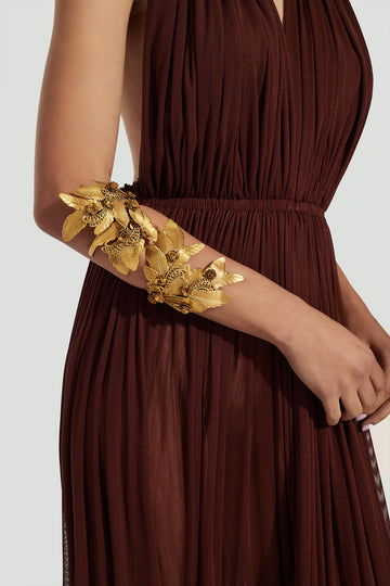 Theano gold plated bracelet