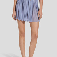 Antigone lilac mini skirt