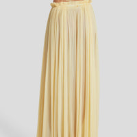 Antigone yellow maxi skirt