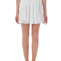Antigone Mando white skirt