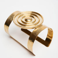 Spira gold plated arm bracelet