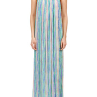 Antiope pastel print maxi dress