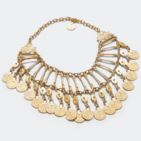 Ioli double layered gold plated necklace